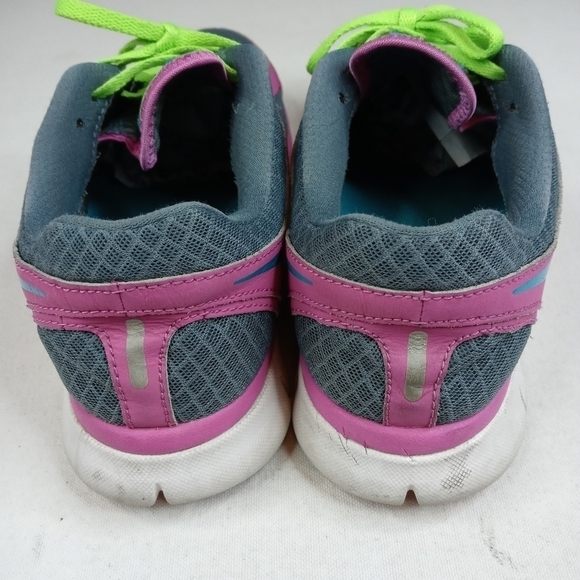 Nike Women's Flex 2013 Run Sneakers 8.5 Pink & gra - Picture 7 of 11
